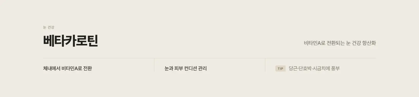 베타카로틴