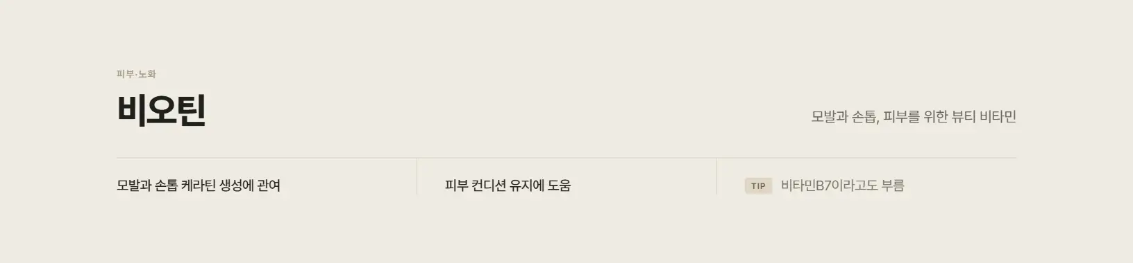 비오틴