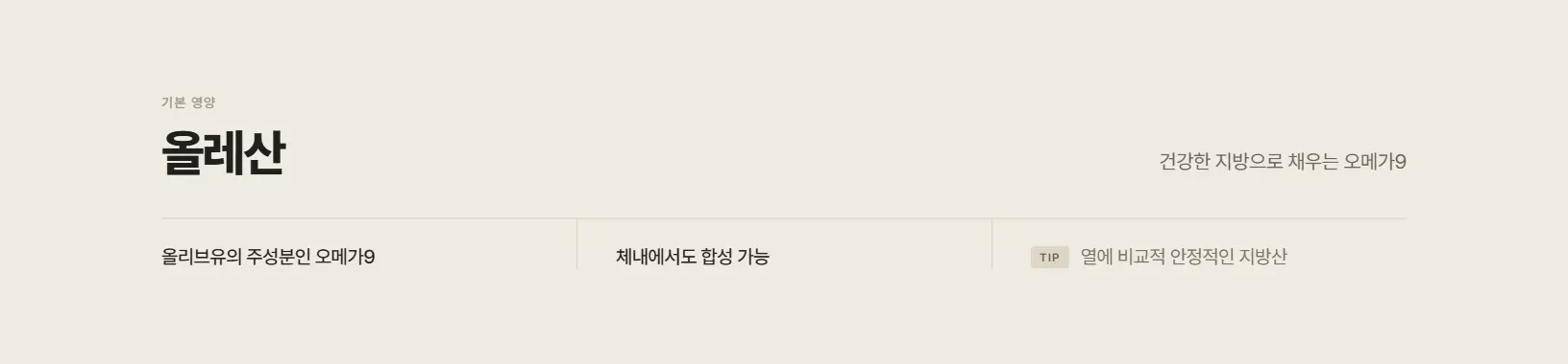 올레산
