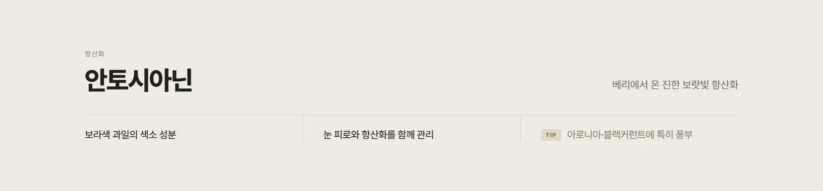 안토시아닌