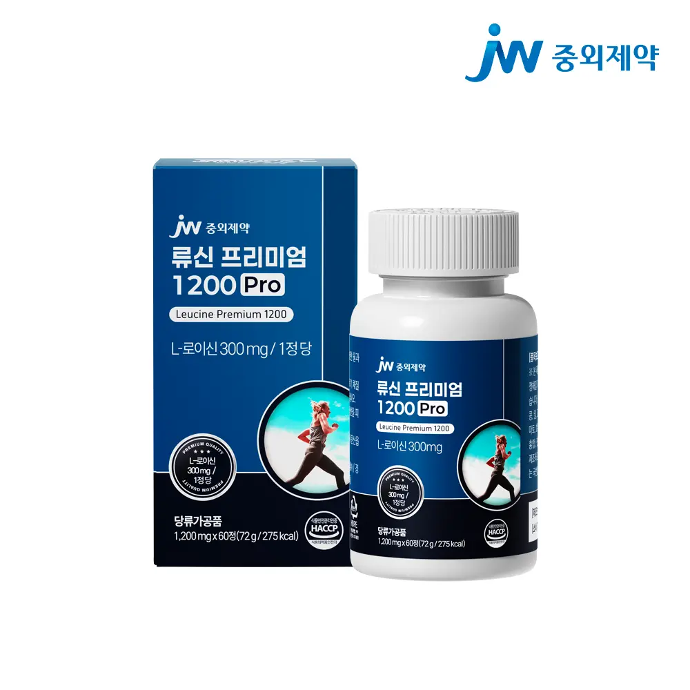 JW중외제약 류신 프리미엄 1200 Pro (3EA)