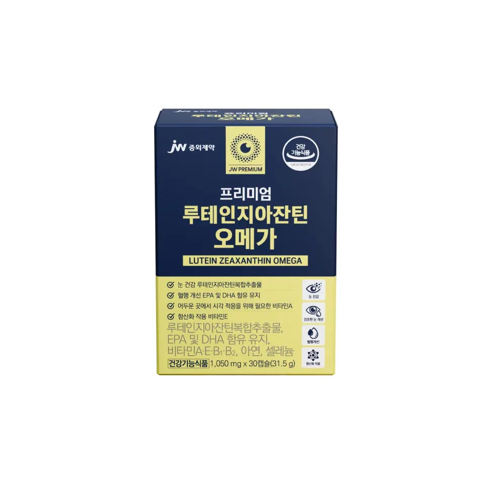 JW중외제약 프리미엄 루테인지아잔틴 오메가 (3EA)