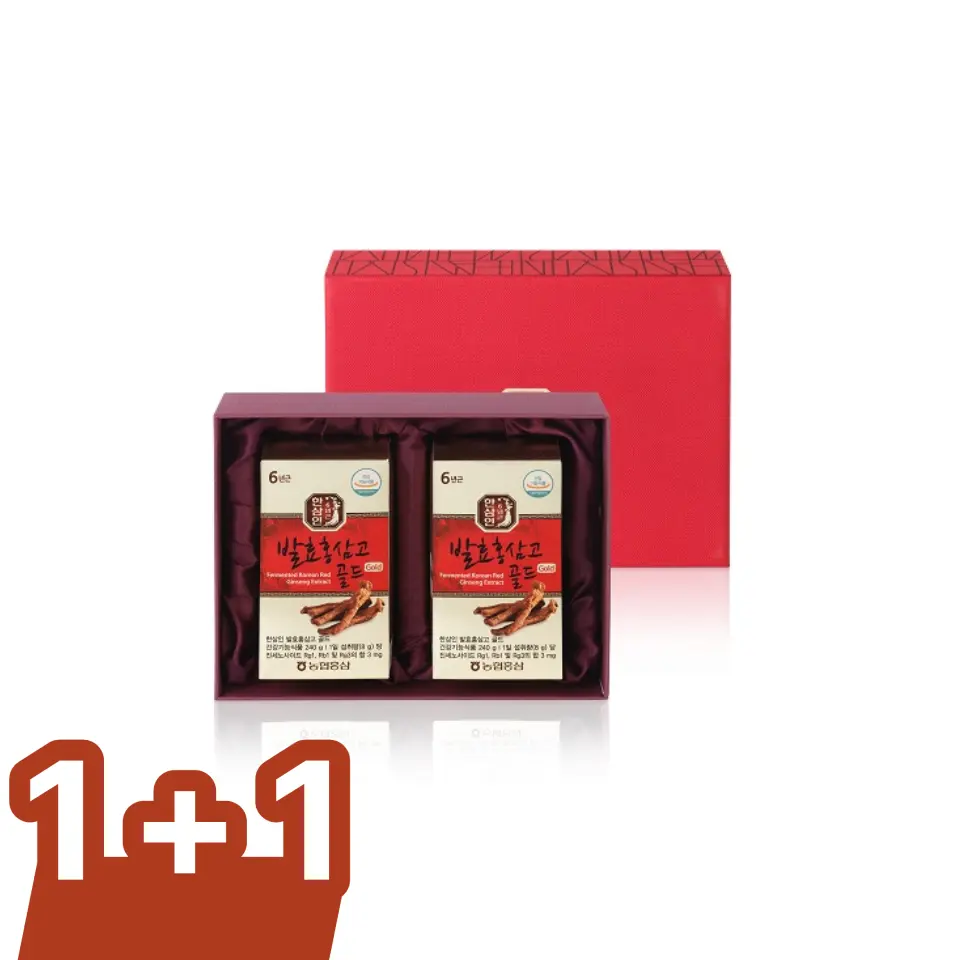 [한삼인] 발효홍삼 고골드(240g ×2병 세트)