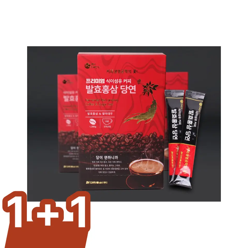 [대한홍삼] 발효홍삼 당연 프리미엄 (기능성 식이섬유커피)