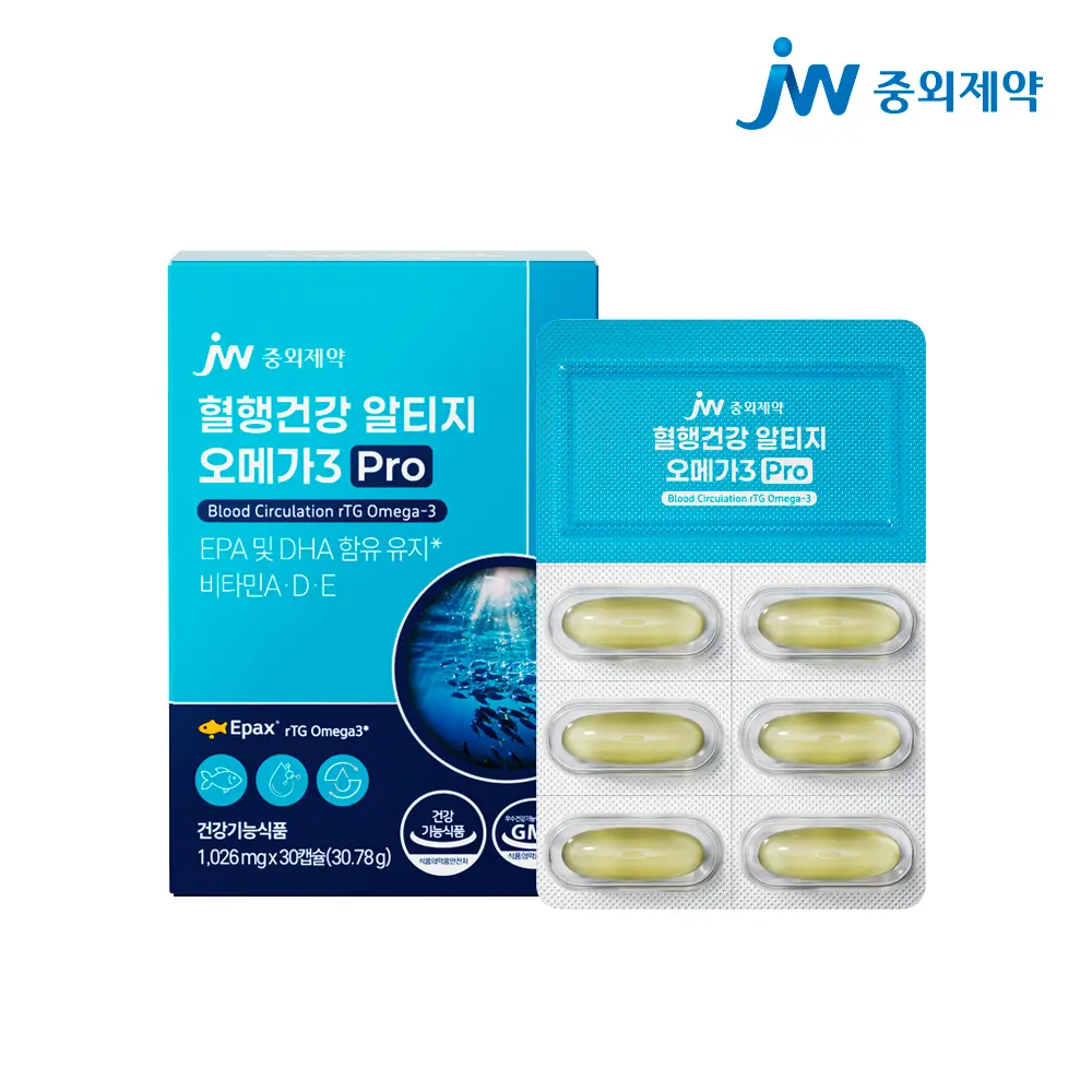 JW중외제약 혈행건강 알티지 오메가3 Pro (3EA)