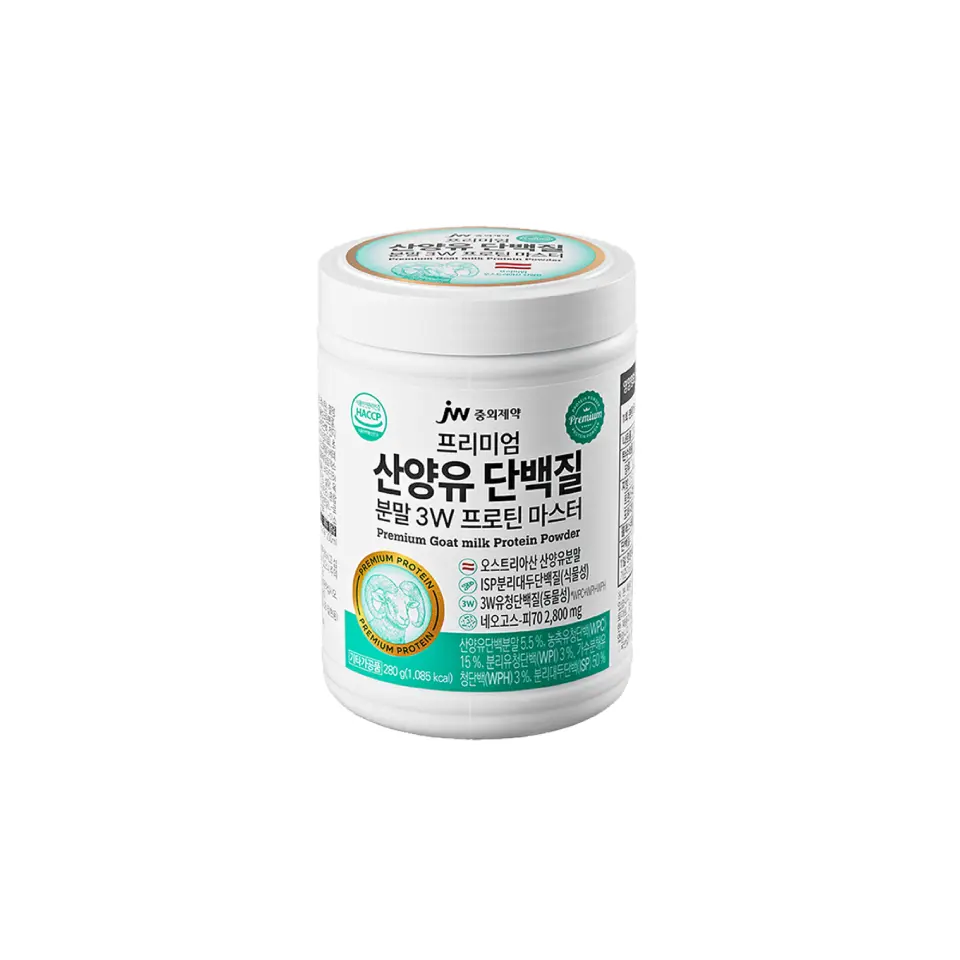 JW중외제약 프리미엄 산양유 단백질 분말 3W 프로틴 마스터 (3EA)
